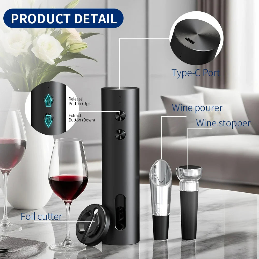 Smart Wine Opener Set