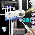 Smart Wall-Mounted Toothbrush Organizer